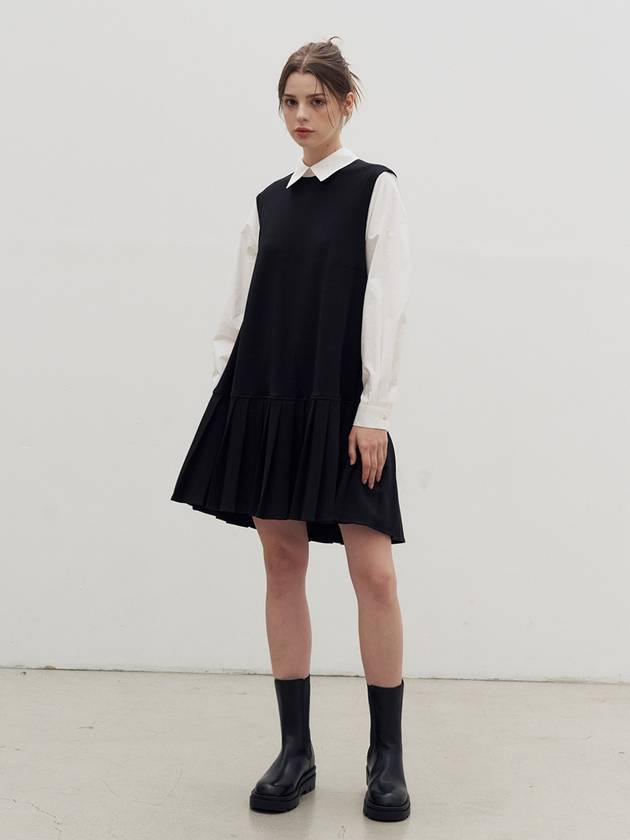 Knit pleated dress - LOYALDECIDE - BALAAN 1