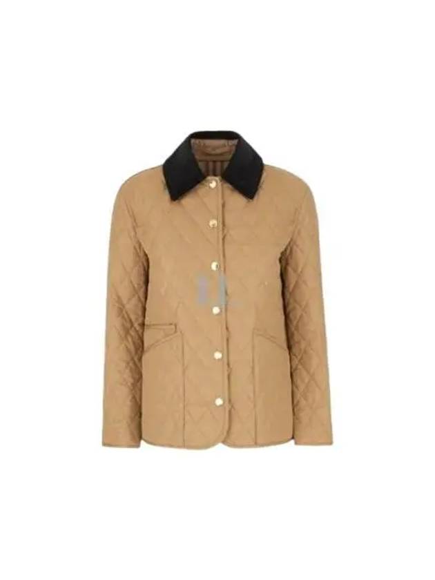 Dranefel Quilted Jacket Camel - BURBERRY - BALAAN 2