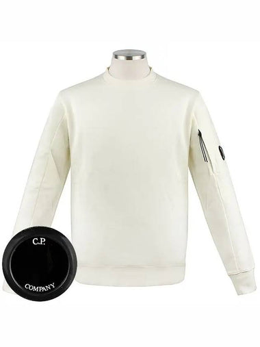 16CMSS022A 402 Lens Wappen Sweatshirt - CP COMPANY - BALAAN 1