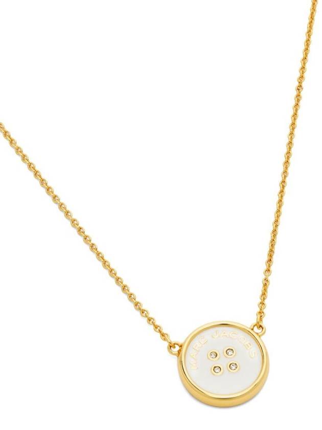 Marc Jacobs The Button Pendant Necklace Accessories - MARC JACOBS - BALAAN 1