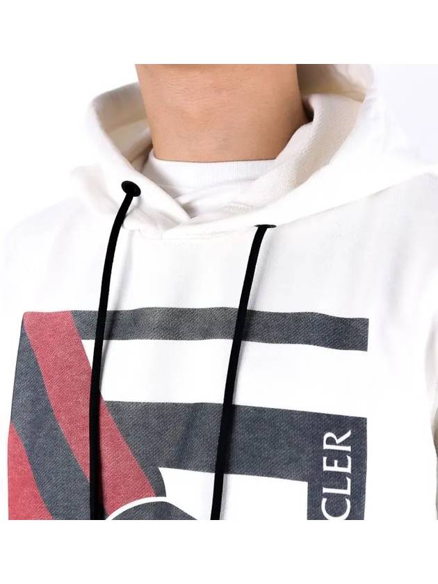 Genius logo embroidery hoodie 8200200 - MONCLER - BALAAN 4