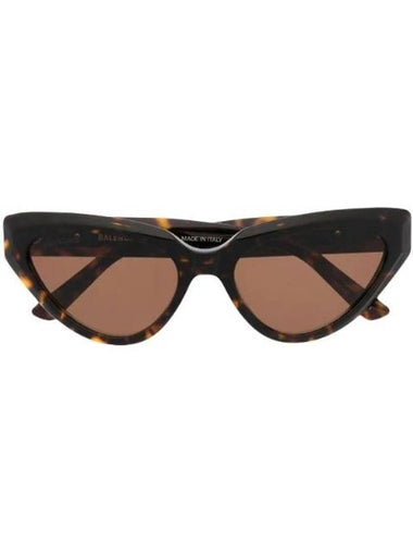 Eyewear Logo Decorated Cat Eye Frame Sunglasses BB0270S - BALENCIAGA - BALAAN 1