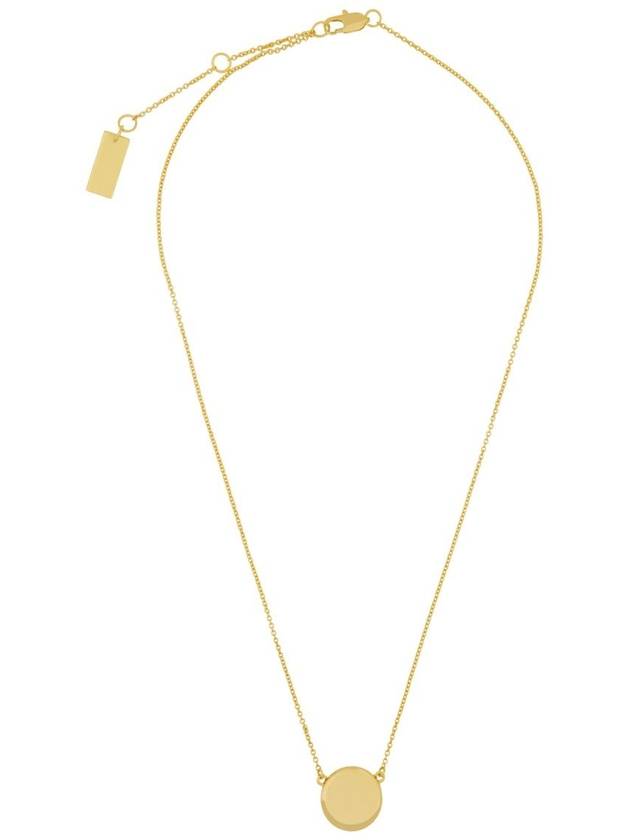 Marc Jacobs "Button Pendant" Necklace - MARC JACOBS - BALAAN 2