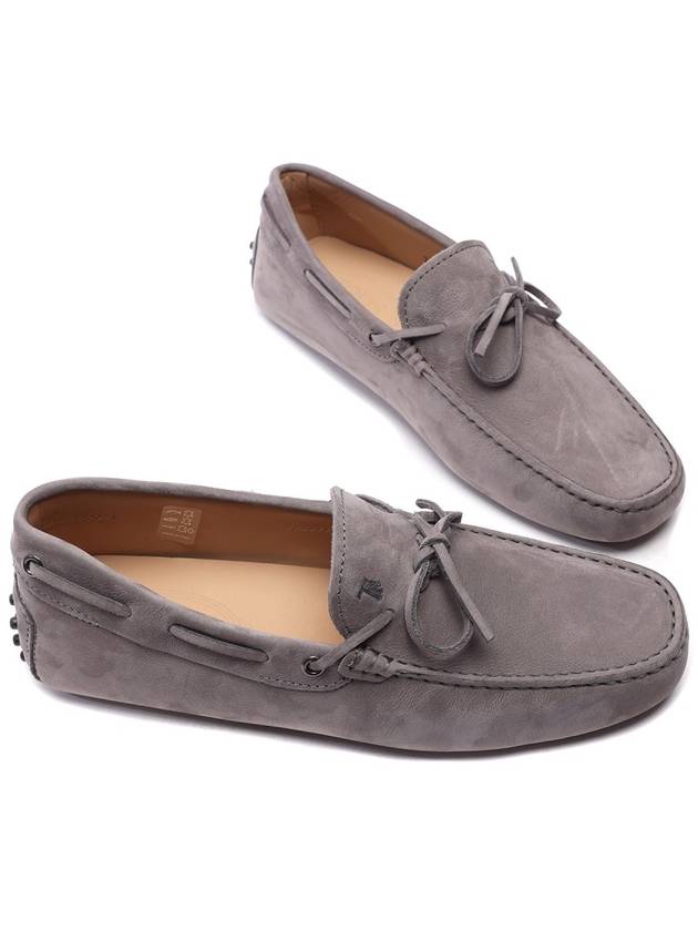 Gommino Nubuck Driving Shoes Grey - TOD'S - BALAAN 6