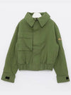 23FW MRAW23727 KHAKI Field Jacket - MARTINE ROSE - BALAAN 3