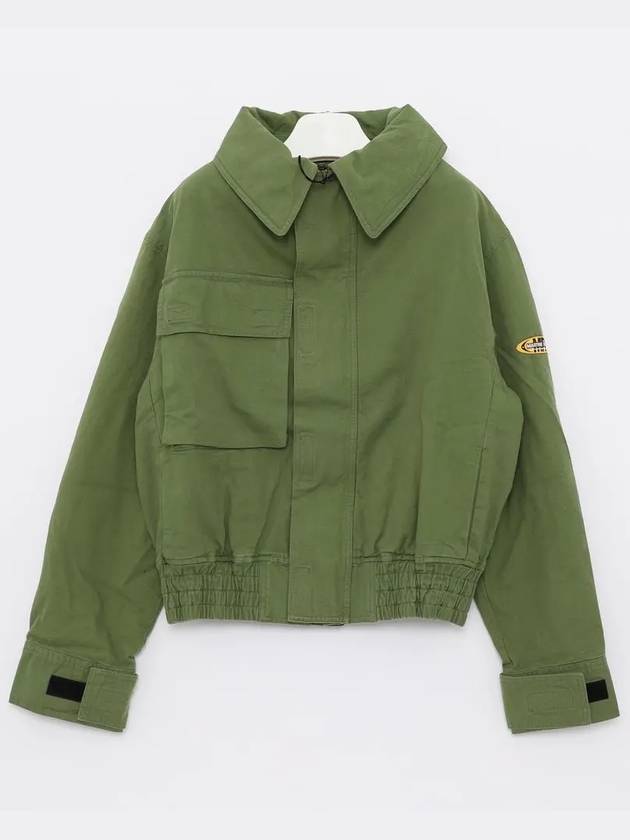 23FW MRAW23727 KHAKI Field Jacket - MARTINE ROSE - BALAAN 3