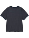 Cracked Logo Ringer Tee Navy - PHOS333 - BALAAN 2