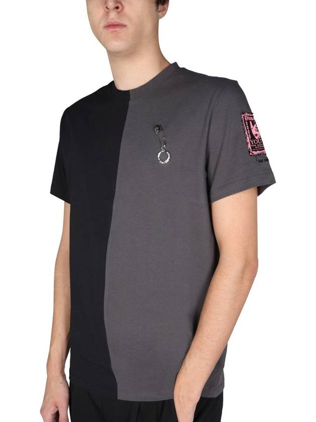 Fred Perry X Raf Simons Crewneck T-Shirt - FRED PERRY - BALAAN 4