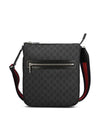 GG Supreme Cross Bag Black - GUCCI - BALAAN 1