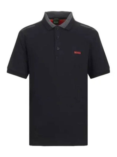 Boss cotton red logo polo shirt - HUGO BOSS - BALAAN 1