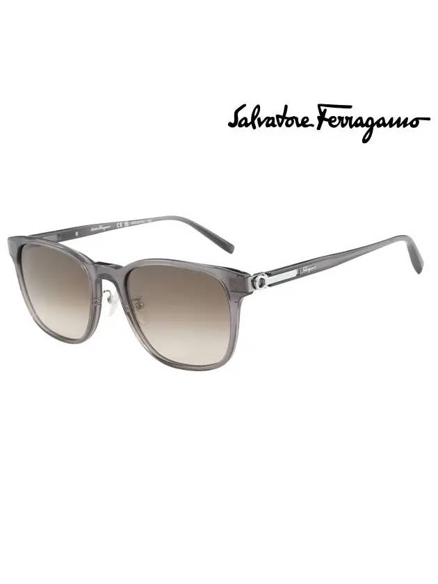 Ferragamo Sunglasses SF1052SLB 020 Square Acetate Men Women - SALVATORE FERRAGAMO - BALAAN 2