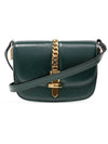 Sylvie 1969 Shoulder Bag Green - GUCCI - BALAAN.