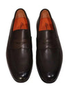 Penny Leather Loafer Brown - SANTONI - BALAAN 5