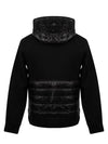 Maglia MAGLIA Down Hooded Zip-Up Black - MONCLER - BALAAN 4