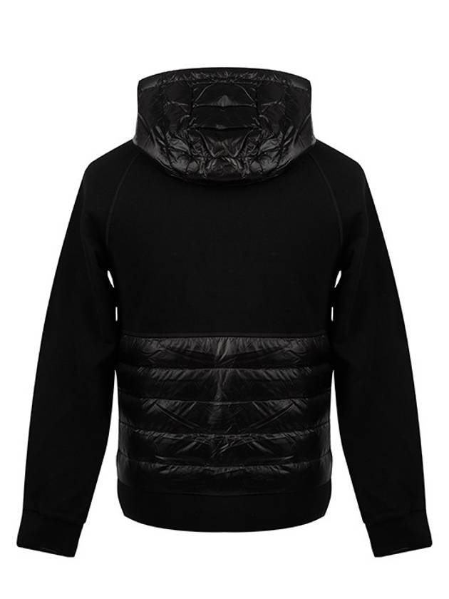 Maglia MAGLIA Down Hooded Zip-Up Black - MONCLER - BALAAN 4