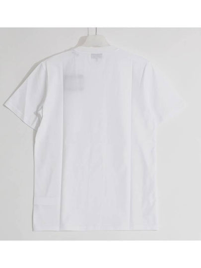 18SS L embroidery pocket round t-shirt white RMJE0015P18 00 - LANVIN - BALAAN 2