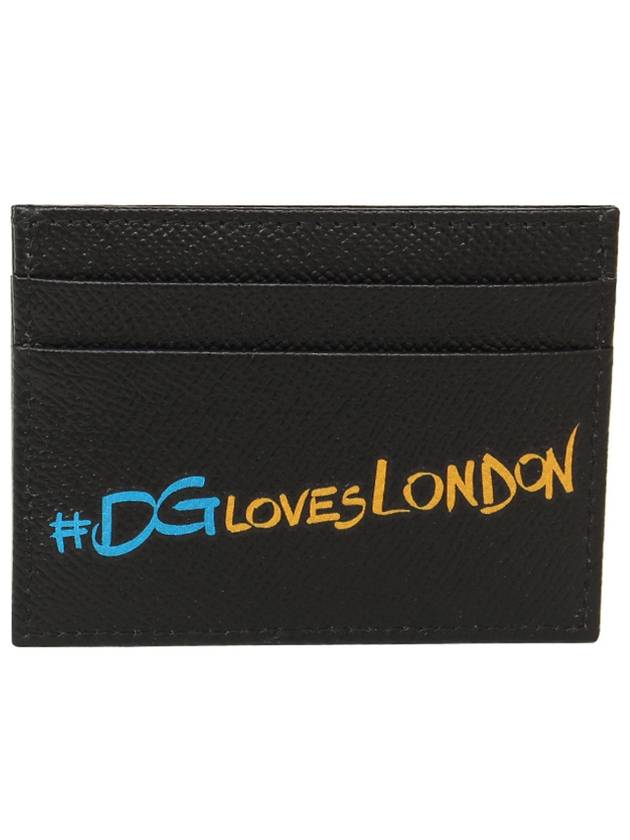 DG Love London Card Wallet Black - DOLCE&GABBANA - BALAAN 3