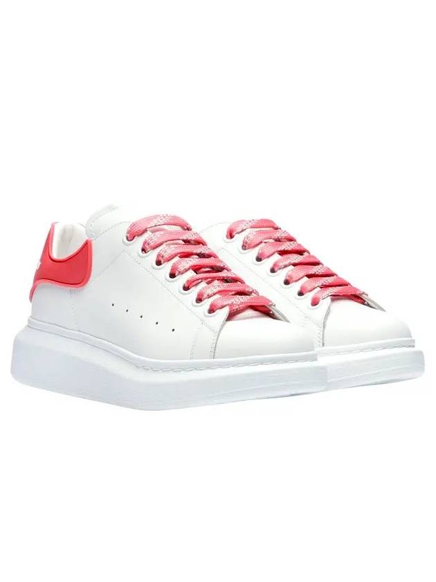 Women's Red Tab Oversized Low Top Sneakers White - ALEXANDER MCQUEEN - BALAAN 3