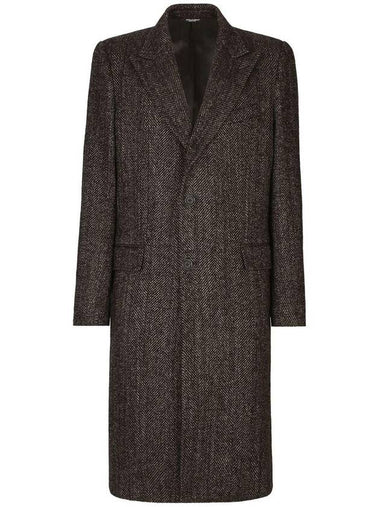 23 fw Wool Single Breasted Coat G039ATFCMDCS8030 B0710938649 - DOLCE&GABBANA - BALAAN 1