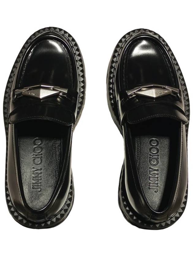 Jimmy Choo Black Box Calfskin Loafers - JIMMY CHOO - BALAAN 4