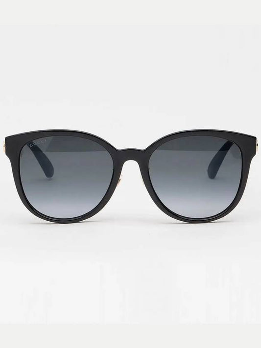 Eyewear Tricolor Bridge Oversized Round Sunglasses Black - GUCCI - BALAAN 2