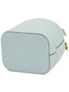 Mon Tresor FF Motif Leather Mini Bag Light Blue - FENDI - BALAAN 5