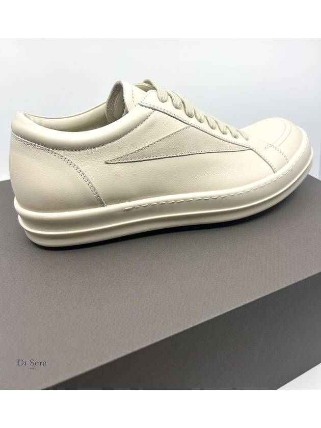 Lido Vintage Low Top Sneakers Off White - RICK OWENS - BALAAN 5