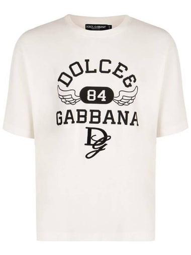 Dolce & Gabbana Logo Cotton T-Shirt - DOLCE&GABBANA - BALAAN 1