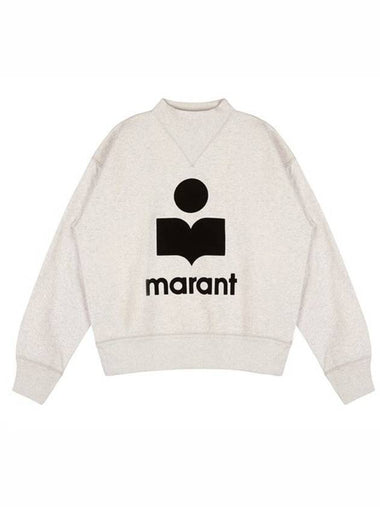 MOBY Moby Logo High Neck Sweatshirt - ISABEL MARANT ETOILE - BALAAN 1