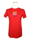 Kids Red Logo T Shirt 12 Years Old - MSGM - BALAAN 1