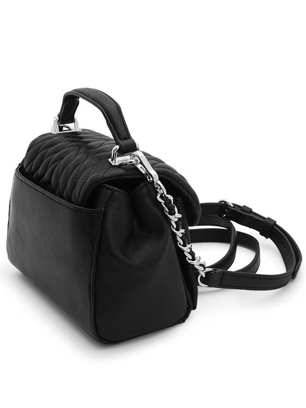 Agyness Quilted Cross Bag Black - KARL LAGERFELD - BALAAN.