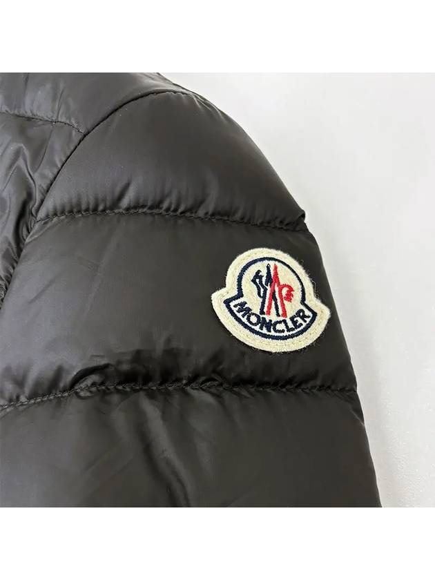 Lans Logo Patch Short Down Padding Black - MONCLER - BALAAN 5