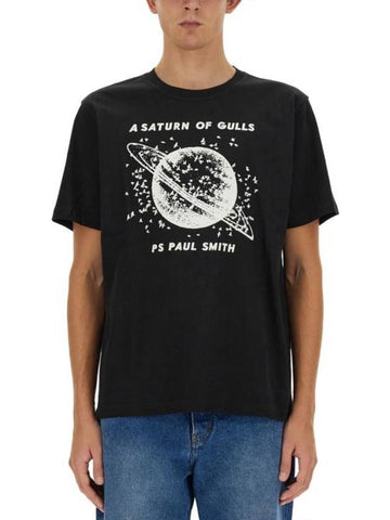 PS by short sleeve t-shirt M2R 011R LP4260 79 BLACK - PAUL SMITH - BALAAN 1