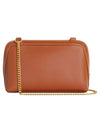 Coeur Triomphe Chain Clutch Bag Tan - CELINE - BALAAN 4