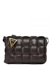 Gold Padded Cassette Cross Bag Fondente - BOTTEGA VENETA - BALAAN 2