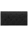 Sarah Monogram Long Wallet Black - LOUIS VUITTON - BALAAN 3