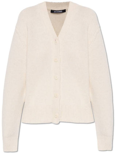 Jacquemus Cardigan The Jacquemus, Women's, Cream - JACQUEMUS - BALAAN 1