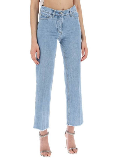 low-waisted cropped jeans - MAGDA BUTRYM - BALAAN 2