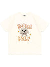 POODLE POLY T SHIRTS IVORY - POLYGRAM - BALAAN 4