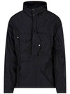 Men's Chorme-R Lens Patch Anorak Black - CP COMPANY - BALAAN 2