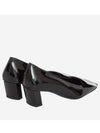 Women's Belle Vivier Metal Buckle Pumps Black - ROGER VIVIER - BALAAN 3