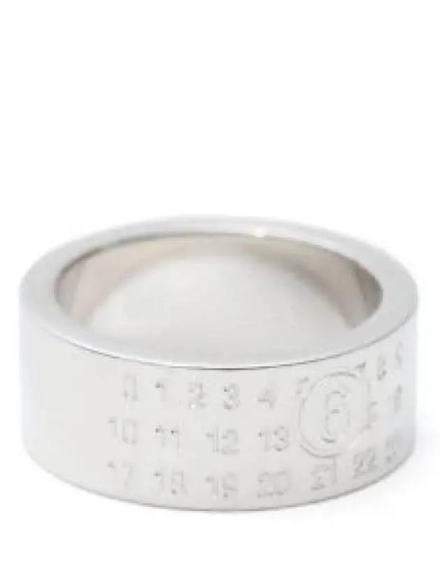 Numeric Signature Number Motif Ring Silver - MAISON MARGIELA - BALAAN 2