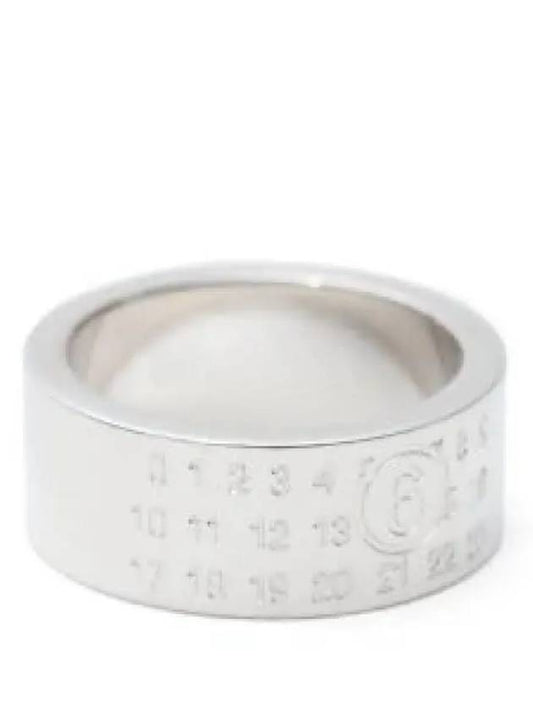 Numeric Signature Number Motif Ring Silver - MAISON MARGIELA - BALAAN 2