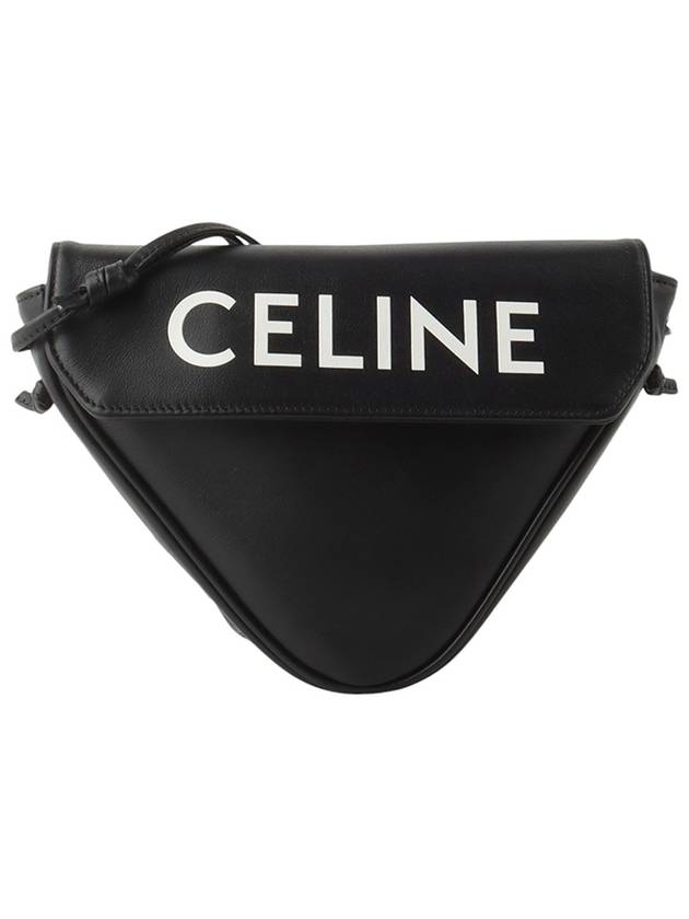 195902DCS Black Ladder Logo Lettering Triangle Cross Bag 34276 4 - CELINE - BALAAN 1