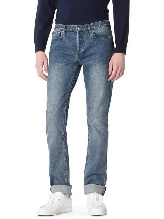 Men's Petit Standard Jeans Washed Indigo - A.P.C. - BALAAN 6