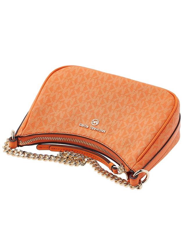 Jet Set Charm Small Nylon Gabardine Shoulder Bag Apricot - MICHAEL KORS - BALAAN 5