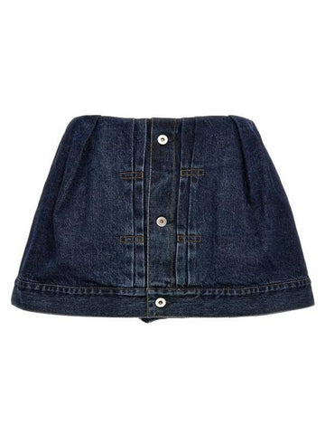 Sakai short short pants 2407291401 - SACAI - BALAAN 1