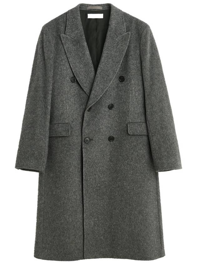 Whale Hairy Mohair Double Coat Grey - OUR LEGACY - BALAAN 2