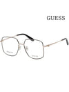 Glasses frame GU2839D 005 square men women metal frame Asian fit - GUESS - BALAAN 4