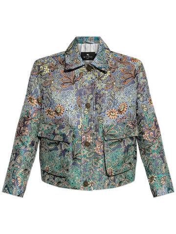 Etro Patterned Jacket, Women's, Multicolour - ETRO - BALAAN 1